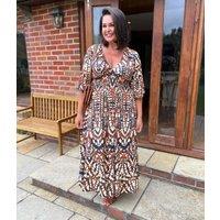 Grey Naples Midaxi Dress Size 14/16