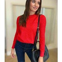 Red Recycled Blend Jumper Size 16/18