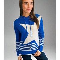 Blue Star Hooded Jumper Size 22