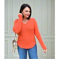 Orange Super Soft Ria Jumper Size One Size