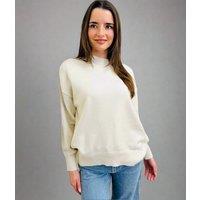 Ecru Relaxed Cotton Blend Jumper Size 20/22