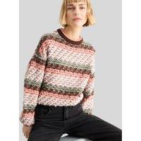 Pink Textured Patterned Jumper Size 10/12