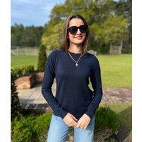 Navy Recycled Blend Jumper Size 20/22
