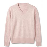 Light Pink Soft V Neck Jumper Size 12/14