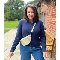 Navy Cody Wool Rich Cardigan Size 20