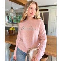 Pink Christmas Wonder Jumper Size 6/8