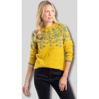 Antique Moss Miska Fairisle Jumper Size 14