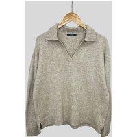 Ecru Collared Jumper Size 20/22