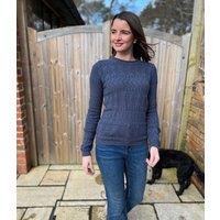 Navy Ex Seasalt Cotton Kinter Jumper Size 20