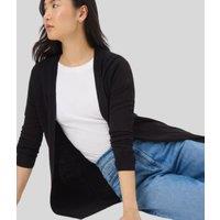 Black Supersoft Longline Cardigan Size 12