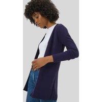 Navy Supersoft Longline Cardigan Size 22