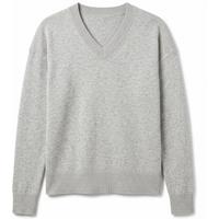 Grey Soft V Neck Jumper Size 8/10