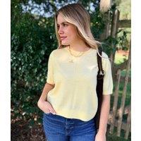 Lemon Short Sleeve Jumper Size 8