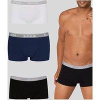 Mens 3 Pack Hipster Boxer Shorts Size S
