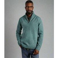 Green Men's Helmsdale 1/4 Zip Jumper Size 5XL