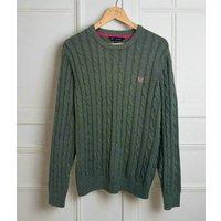 Thyme Mens Oarsman Cable Jumper Size XL