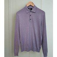 Lavender Mens Polo Jumper Size XS