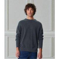 Navy Wool Blend Mens Jumper Size XXL