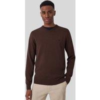 Chocolate Mens V Neck Logo Jumper Size 3XL