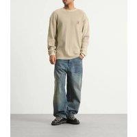 Beige Carhartt Vista Waffle Long Sleeve Top Size S
