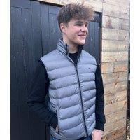 Grey Men's Water Repellent Gilet Size S