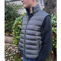 Charcoal Men's Water Repellent Gilet Size S