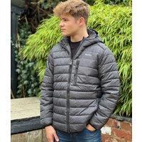 Grey Nautica Men's Padded Coat Size XXL