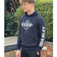 Navy Hurley Diamond Logo Hoodie Size S
