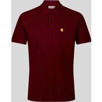 Deep Red Men's Chase Pique Polo Shirt Size XXL