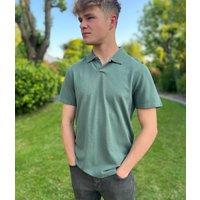 Green Ex Seasalt Treve Organic Cotton Polo Shirt Size XL