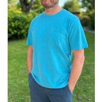 Turquoise Ex Seasalt Hepworth Carreck T Shirt Size M