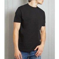 Black Mens Regular Fit T Shirt Size M