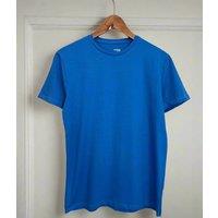 Sky Blue Mens Slim Fit T Shirt Size M
