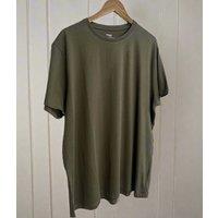 Khaki Mens Slim Fit T Shirt Size 3XL
