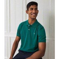 Teal Mens Classic Cotton Polo Shirt Size M