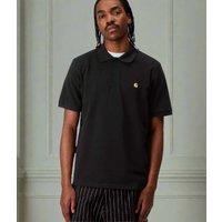 Black Men's Chase Pique Polo Shirt Size XL
