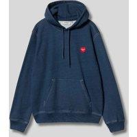 Navy Carhartt Ingo Hooded Sweatshirt Size M