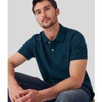 Dark Green Mens Classic Cotton Polo Shirt Size XS