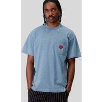 Light Blue Carhartt Ingo T Shirt Size S