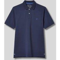 Navy Woody Pure Cotton Pique Polo Shirt Size XXL