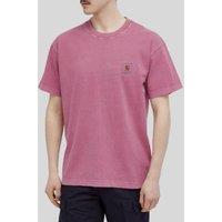 Dark Pink Carhartt Relaxed Nelson T Shirt Size S