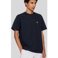 Navy Carhartt Chase T Shirt Size S