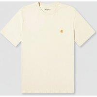 Cream Carhartt Chase T Shirt Size M