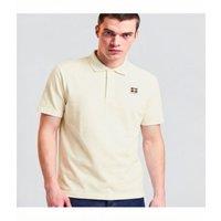 Ivory Aquascutum Mens Pique Polo Shirt Size 3XL