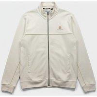 Ivory Aquascutum Active Piping Mock Neck Track Top Size M