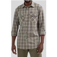 Mens Green Checked Utility Shirt Size XXL