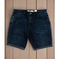 Mens Indigo Denim Shorts Size 34