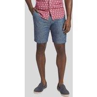 Mens Blue Cotton Shorts Size 38
