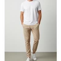 Natural Hurley Cotton Blend Joggers Size M