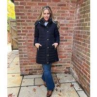 Black Cherington Padded Coat Size 6